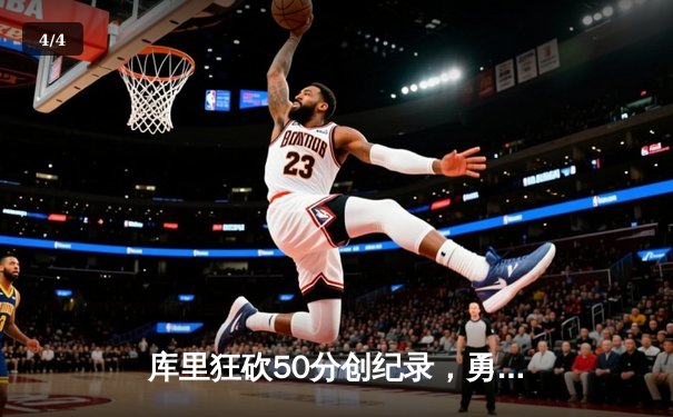 库里狂砍50分创纪录，勇士加时险胜国王，系列赛悬念再起 - 4